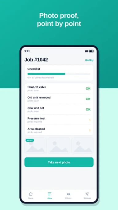 FieldProof screenshot 1