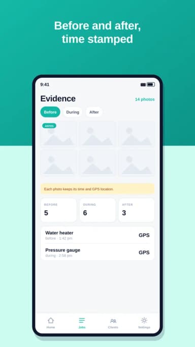 FieldProof screenshot 2