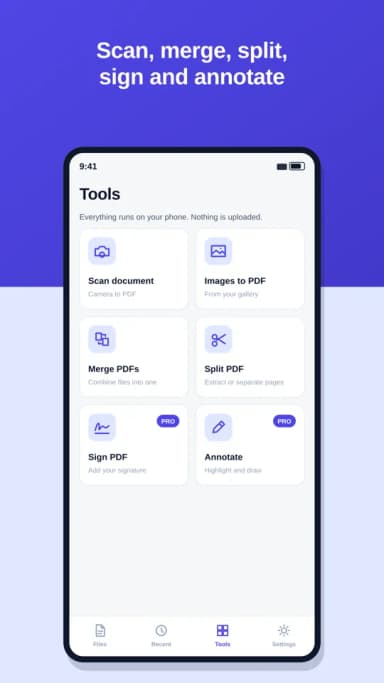PDF Desk screenshot 2
